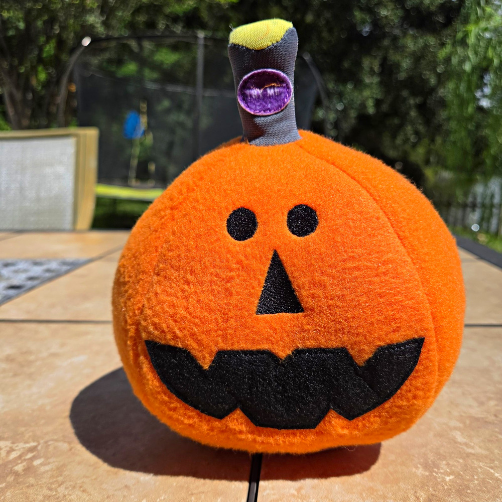 Halloween Pumpkin Jack-O-Lantern Plush Battery Operated Animated 6-14"